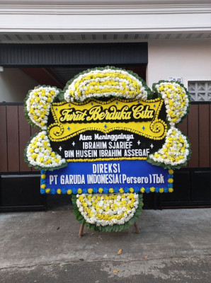 Papan Bunga Duka di Lebak Denok